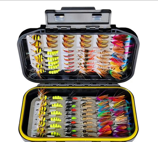 72pcs Fly Fishing Lure